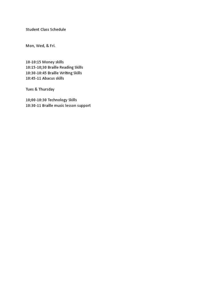 student-class-schedule-pdf