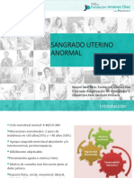 Sangrado Uterino Anomalo