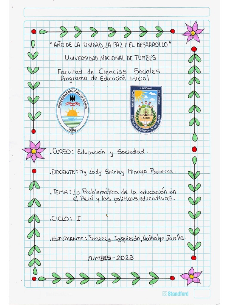 PROBLEMATICA EDUCATIVA | PDF