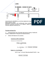 Predimensionadoi Sanitaria Agua Fria y Caliente 2022