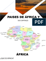 Paises de África y