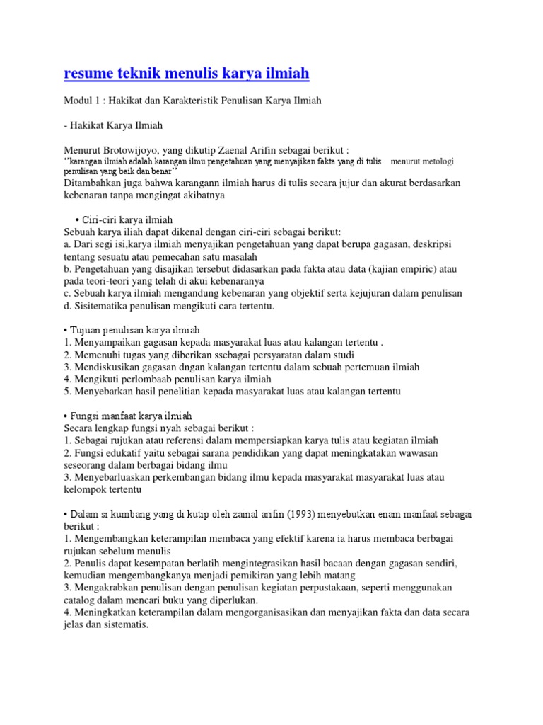Contoh Resume Laporan Penelitian - SuratMenyurat.net