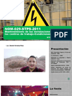 NOM-029-STPS-2011 Trabajos Electricos by DOOR Consultoria en Seguridad e Higiene
