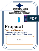 Format Draft Proposal Padat Karya NAKER