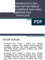 Slide Pemutakhiran Data Pemilih