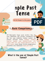 Simple Past Tense: KD 3.10 (English For 8th Graders)