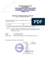 Surat Tugas FBBK Jatim 2021