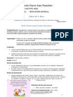 PLANIFICACIÓN NIVEL INICIAL SALA 4 Marzo - Abril