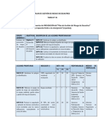 Plan de Gestión de Riesgo de Desastres