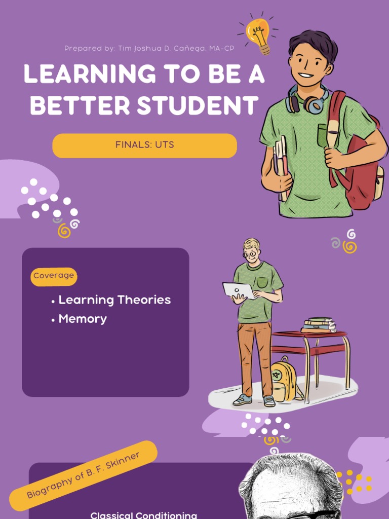 Learning to be a better student pdf reinforcement classical