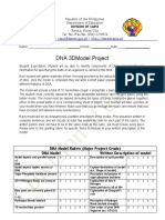 Rubrics 3D Dna Modelling