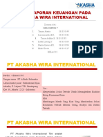 Analisis Laporan Keuangan Pada PT Akasha Wira International