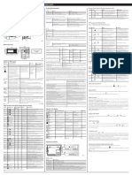 Technical Guide CAREL IR33 PlusCheat Sheet
