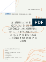 La Interpretación de Las Disciplinas Economicas