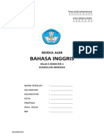 Modul Ajar Bahasa Inggris Kelas 5 Semester 1 (Gurusekali)