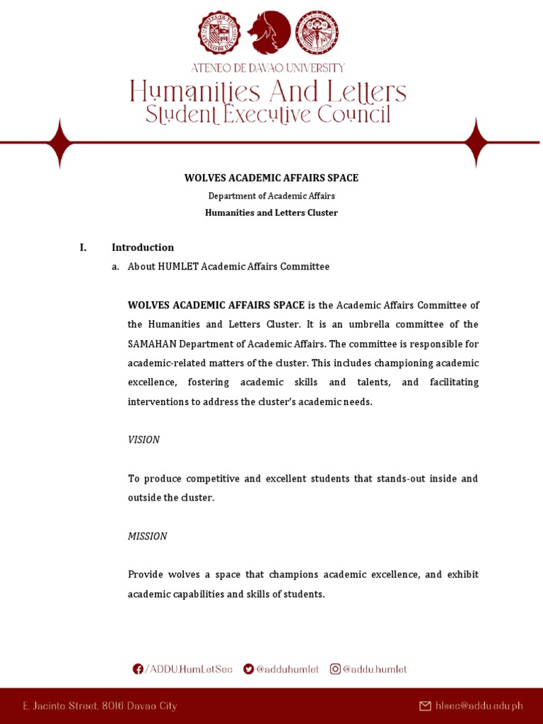 Wolves Academic Affairs Overview | PDF