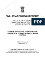 Carbon Offsetting and Reduction Scheme For International Aviation (CORSIA)