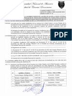 Res. 42 Se Autoriza A Las Direcciones de Escuelas de La Sede Central y Filiales Traslado Interno A Estuduiamtes