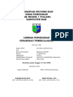 Lembar Pengesahan RPP