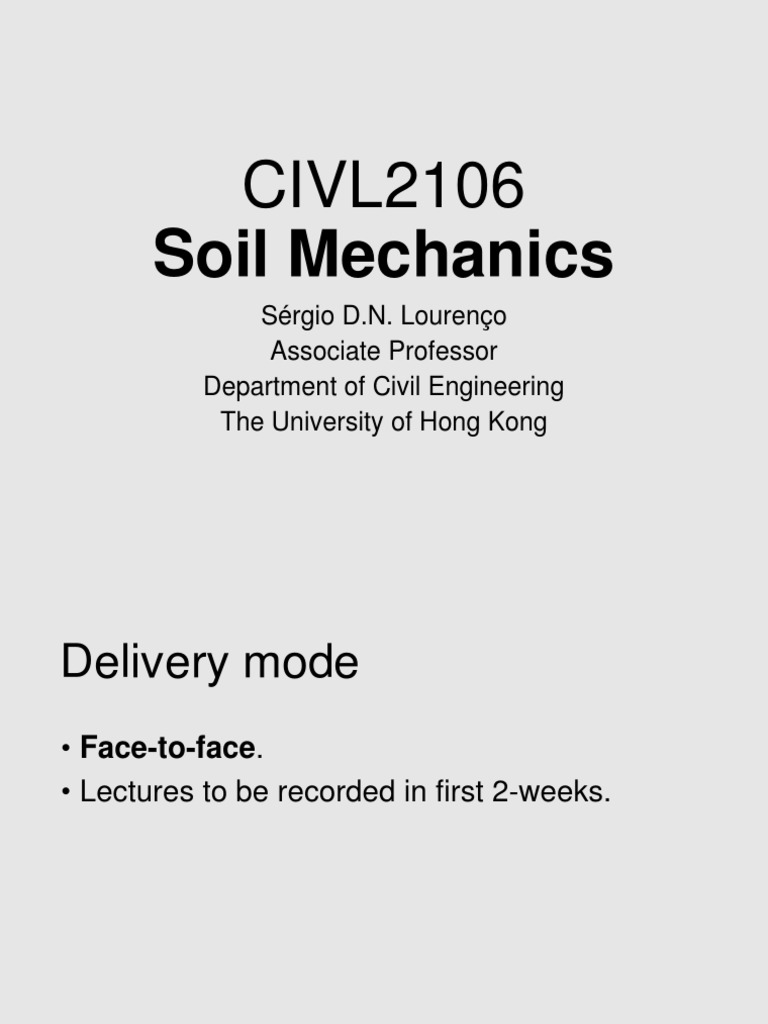 SOIL MECHANICS SYLLABUS PDF visual data 2