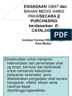 AJAR 1 PENGADAAN OBAT Dan BAHAN MEDIS HABIS PAKAISECARA