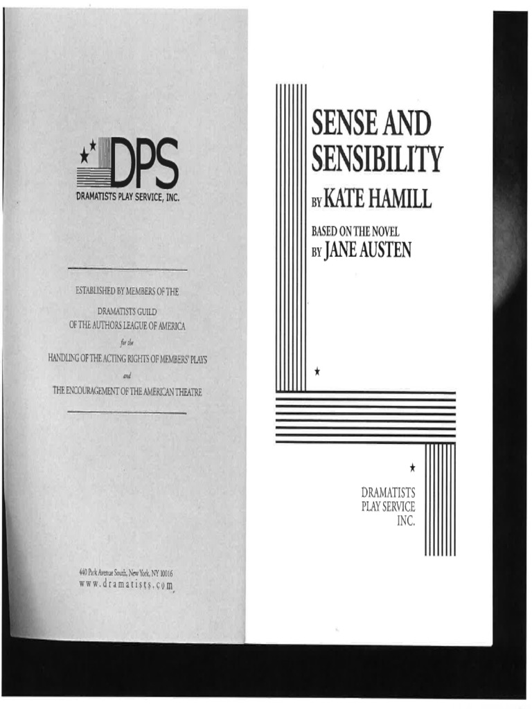 Sense and Sensibility PDF