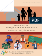 Indikator Kesejahteraan Rakyat Kabupaten Tegal 2020