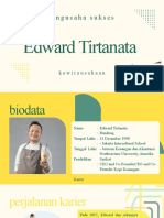 Pengusaha Sukses: Edward Tirtanata