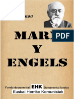 Marx y Engels Riazanov K