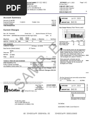 Gas Billing Format for Client (1)