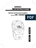 Omron HR-100INTN Heart Rate Monitor