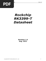 Rockchip RK3399-T Datasheet V1.0-20210818