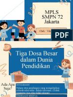 Materi MPLS 3 Dosa Besar Pendidikan