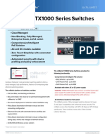 Cambium Networks Data Sheet Cnmatrix TX1000 Series