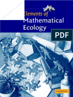 Mark Kot - Elements of Mathematical Ecology-Cambridge University Press (2001)