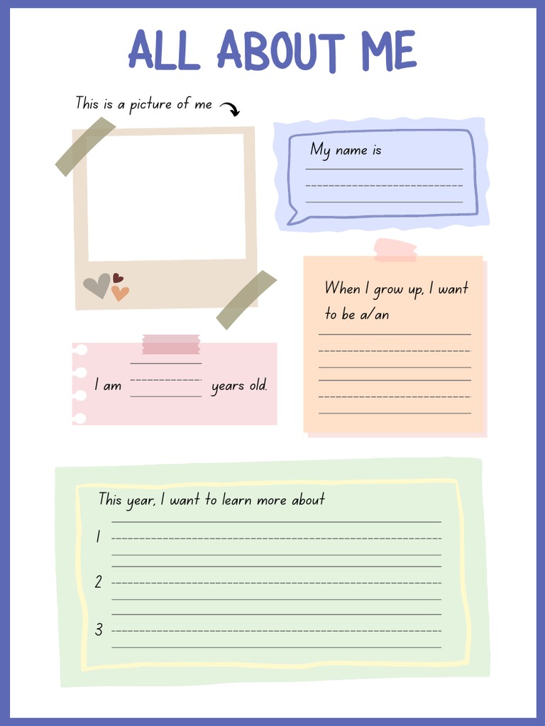 All About Me | PDF