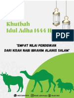 Khutbah Idul Adha 1444 H-1