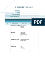 Stakeholder Register