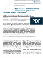Ultra-Broadband Polarization Conversion Meta-Surface and Its Application in Polarization Converter and RCS Reduction