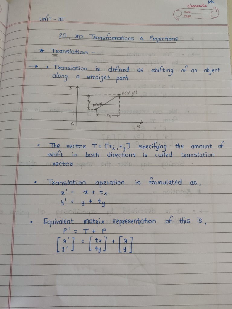 CG Endsem Notes by DK ? | PDF