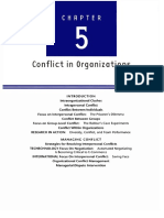 Ob Textbook - Chapter 5 - Ob - Conflict in Organizations