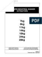 High Spin Industrial Washer