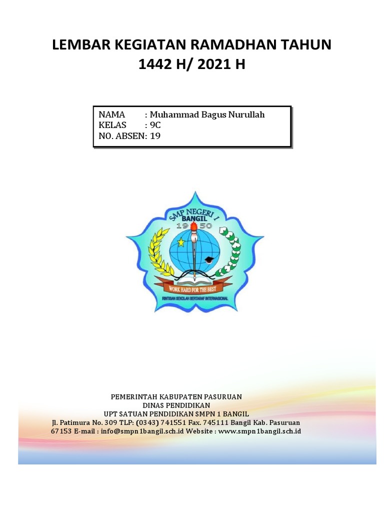 Lks Kegiatan Ramadhan Di Rumah Pdf