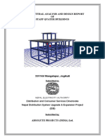 Structural Analysis & Design Report - Staff Quarter-Manglapur