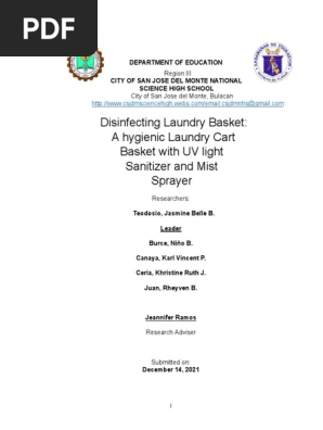Laundry Basket Final Paper