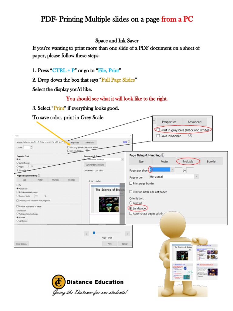 Print Multiple PDF Slides Efficiently | PDF