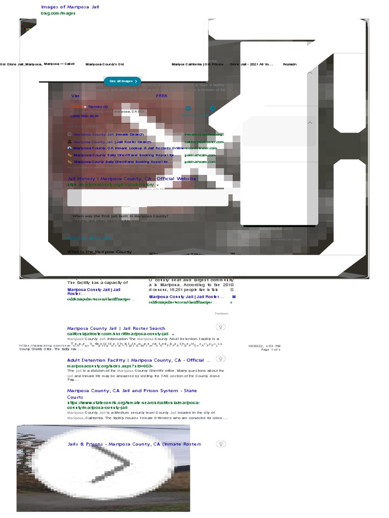 Mariposa Jail - Search | PDF | Prison | Detention (Imprisonment)