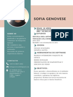CV Sofia Genovese