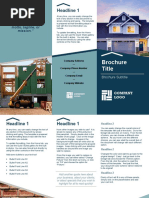 Builder brochure