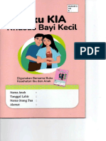 BUKU KIA Khusus Bayi Kecil